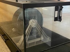 Terrarium Tank w/ Lamp, Wheel, and Thermostat