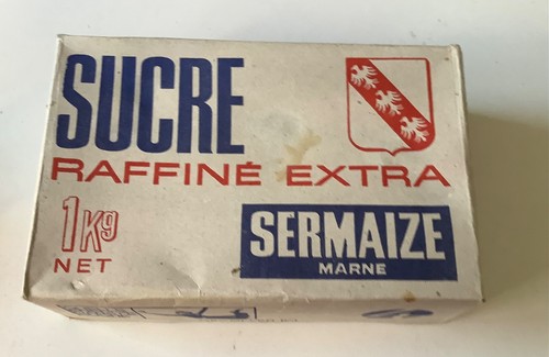 Ancien paquet boite de sucre - ancien, /