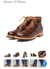 yuketen Johnny CC Russet Brown