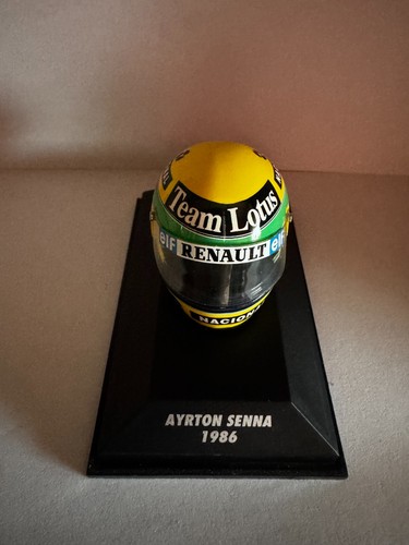 Casque ayrton senna - casque, lotus