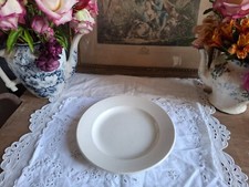 assiette blanche Creil et