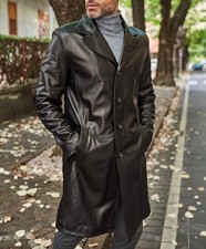 D'ARIENZO veste en cuir agneau