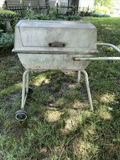 Vintage Kenmore Charcoal Grill Bbq portable kitchen  Aluminum Mcm PK  60s 70s