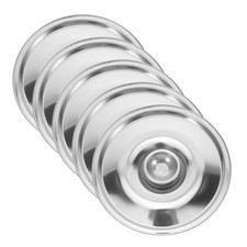  5 Pcs Cloche Alimentaire Inox