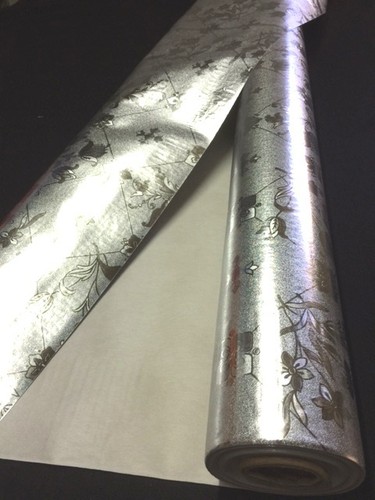 Nappe pvc argent largeur - nappe,