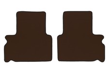 AUTO Tapis de sol arrière pour FORD S-MAX GALAXY II 06-15 VAN 5 7 Places MARRON