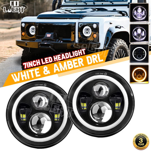 Paire phares led angel - de,