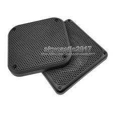 2pcs 4"/4.5" inch Square Plastic Speaker Grill Cover Mesh Grille Protection