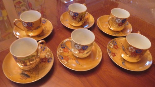 Service moka japonais 6 - japonais, pers