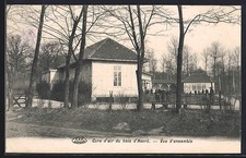 Old postcard Mons, Havré, overview 1911 