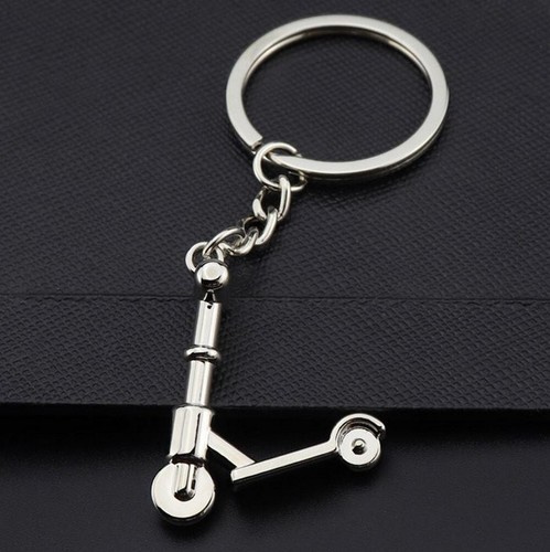 Silver steel scooter bag - scooter,