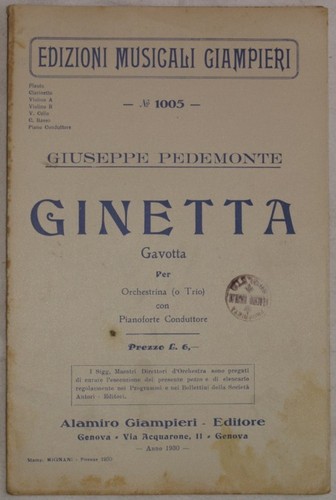 Giuseppe pedemonte ginetta - giuseppe,
