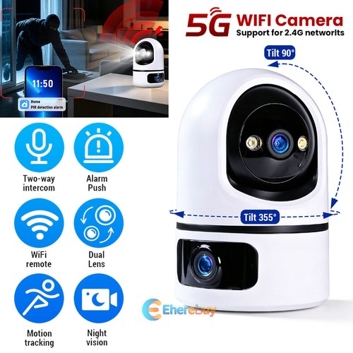 Multiple view security camera - security,