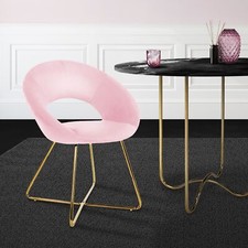 Chaise de salon rose en