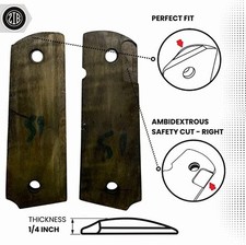 Poignées ZIB Colt 1911