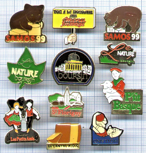 Lot pin fromages brebis - pin's,