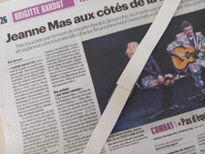 Jeanne MAS Article de Journal