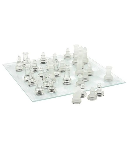 Jeu échecs verre - jeu,