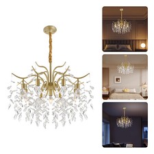 Gold Crystal Branch Shape