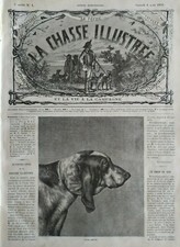 La Chasse Illustrèe 1870 Gascon Saintongeois Prairie Dog Hunting Magazine