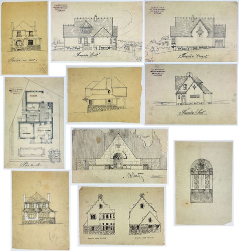 Charles penther lot dessins - penther,