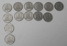 MONNAIE ANCIENNE 13 PIECES de 10 FRANCS TURIN 1947/1948/1949