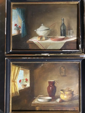 2 Huiles sur toiles anciennes