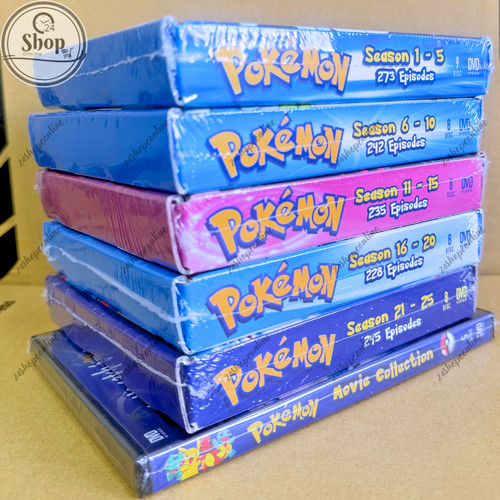 Pokemon dvd complete - pokemon,
