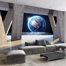 PAPIER PEINT VUE PLANETE TERRE