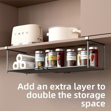 Étagère sous armoire