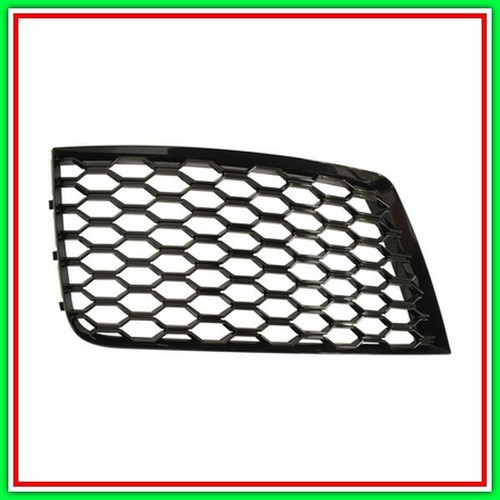 Grille droite pare - -chocs, noir