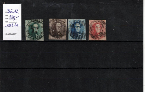 Timbres classique belgique - de,