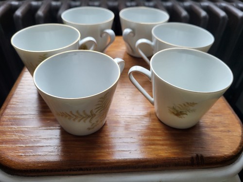 Tasses porcelaines allemandes