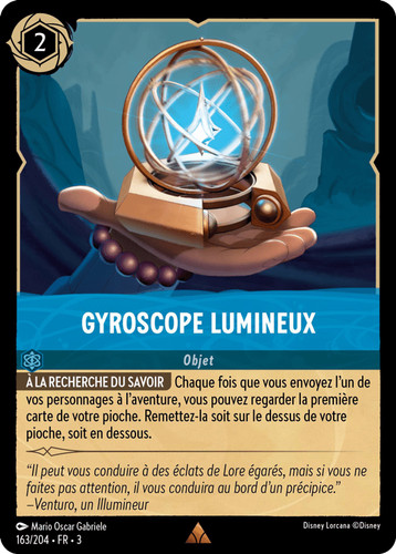 Gyroscope lumineux 163 208 - gyroscope, [163/208
