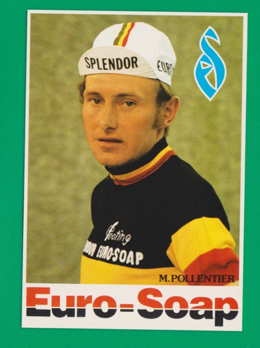 Cyclisme carte cycliste michel - carte,