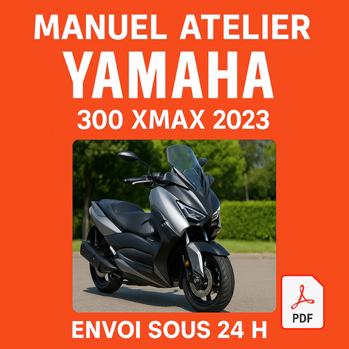 Manuel atelier yamaha 300 - atelier, xmax