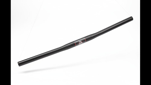Charbon vtt guidon 4mm plat - vtt, 25,4mm