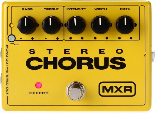 Mxr m134 stereo chorus pedal - chorus,