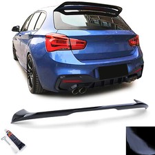 Aileron Arriere Noir Brillant Pour BMW 1 Series F20 F21 À Partir De 2015