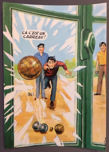 Carte postale humoristique - humoristique,