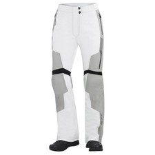 Pantalon Moto Cuir Blanc