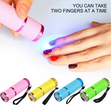 Mini Portable 12W Ongle Séchoir Lampe De Poche LED UV Pour Gel Rapide Cure