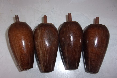 Bois lot 4 anciens - bois, pieds