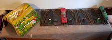 Marx O-Gauge Train Lot: Cars, Track Switches, Tunnel. Low Price