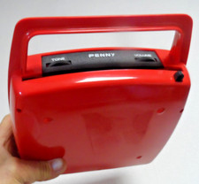 Mange disque Vintage  Penny rouge 70-80, tourne disque 45t  Testé cordon inclus