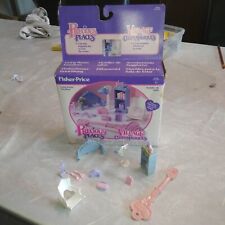 PRECIOUS PLACES village aux clefs magiques FISHER PRICE 1988 - living room