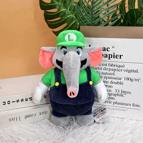 Peluche luigi éléphant - peluche,