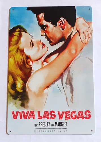 Plaque metal elvis - metal,