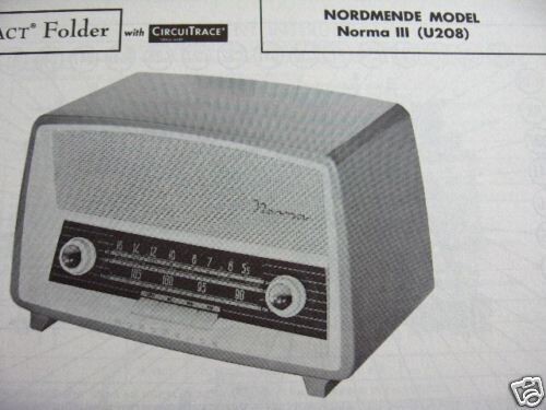 Nordmende norma iii - norma, u208