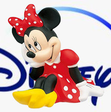 Piggy bank - Minnie - thermoplastic piggy bank - like new